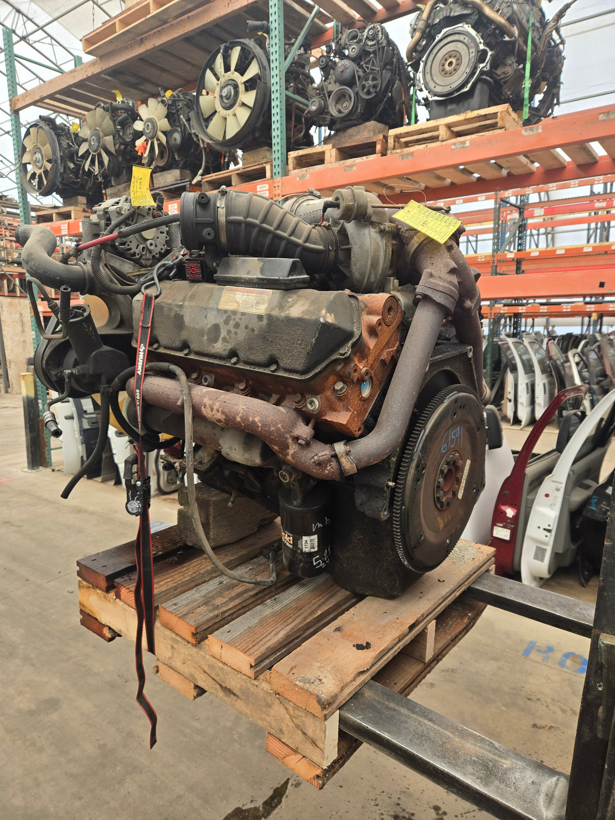 1999-2003 7.3L Power Stroke Diesel Engine Ford Super Duty F250 F350 F450 F550 International Navistar 236k Miles