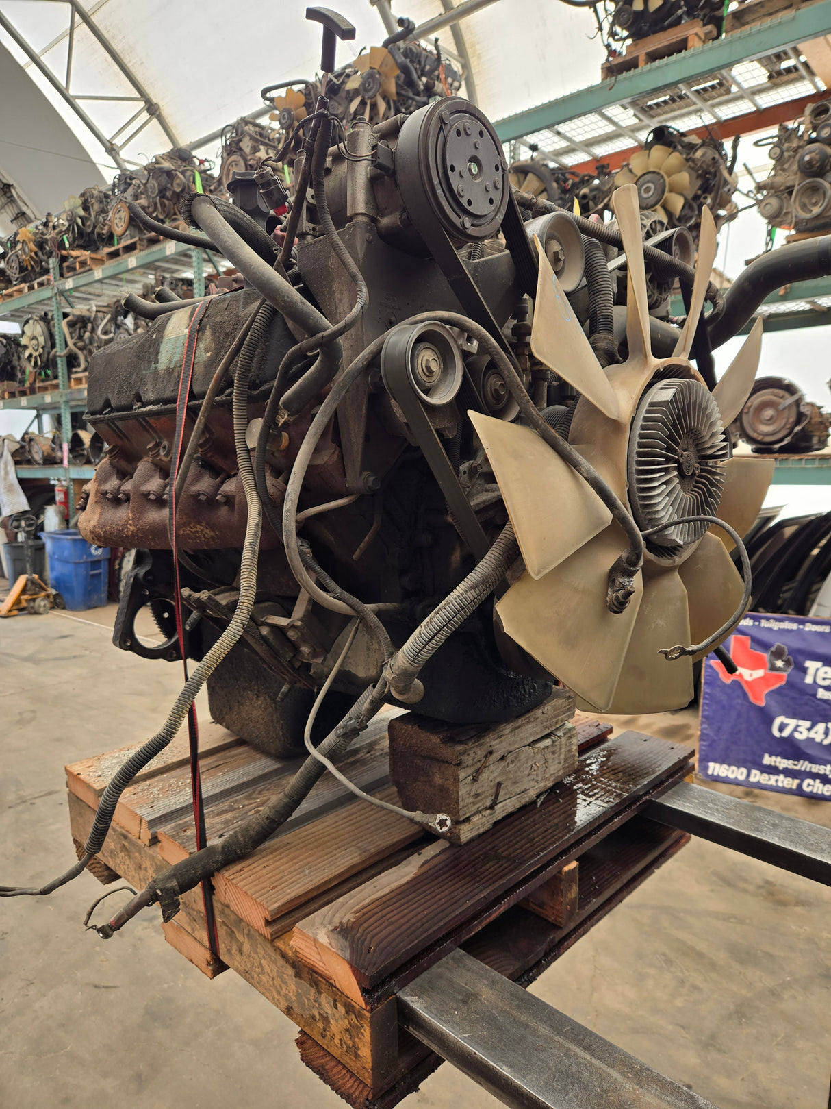 1999-2003 7.3L Power Stroke Diesel Engine Ford Super Duty F250 F350 F450 F550 International Navistar 236k Miles