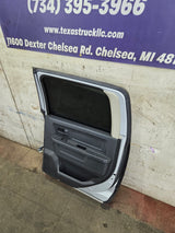2009-2018 Dodge Ram 4th Gen Passenger Side Rear CREW Cab Door 1500 2500 3500 4500 5500
