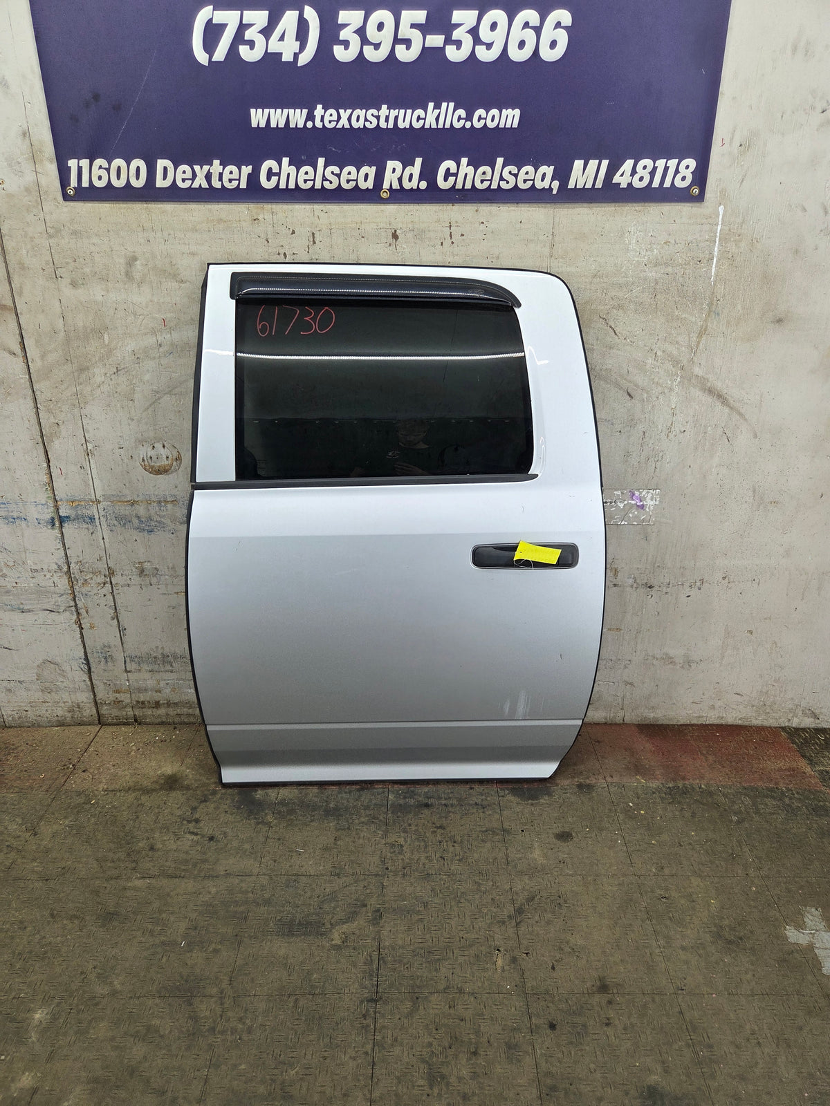 2009-2018 Dodge Ram 4th Gen LH Driver Side Rear CREW Cab Door 1500 2500 3500 4500 5500