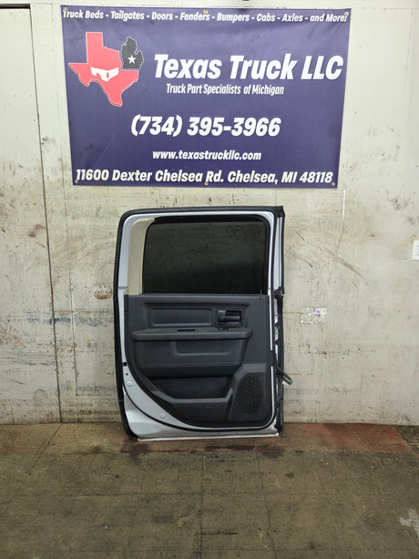 2009-2018 Dodge Ram 4th Gen LH Driver Side Rear CREW Cab Door 1500 2500 3500 4500 5500