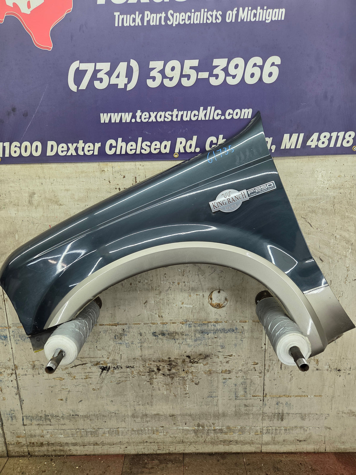 1999-2007 Ford Super Duty LH Driver Side Front Fender F250 F350 F450 F550 Excursion