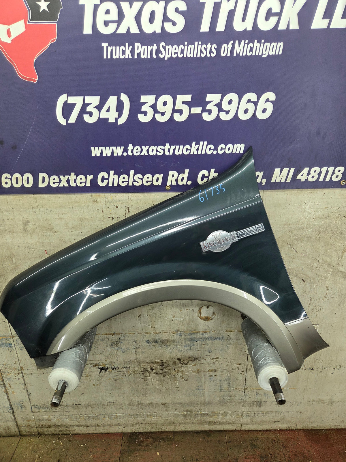 1999-2007 Ford Super Duty LH Driver Side Front Fender F250 F350 F450 F550 Excursion