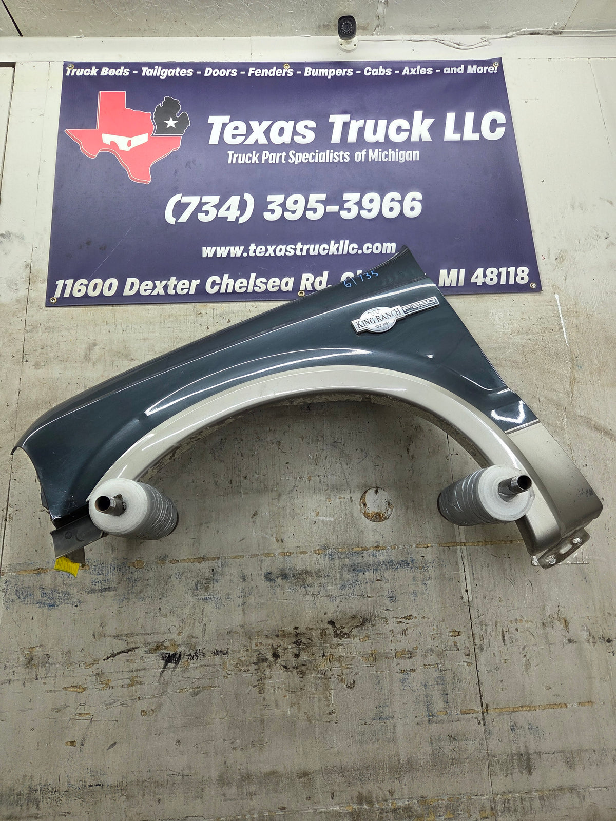 1999-2007 Ford Super Duty LH Driver Side Front Fender F250 F350 F450 F550 Excursion