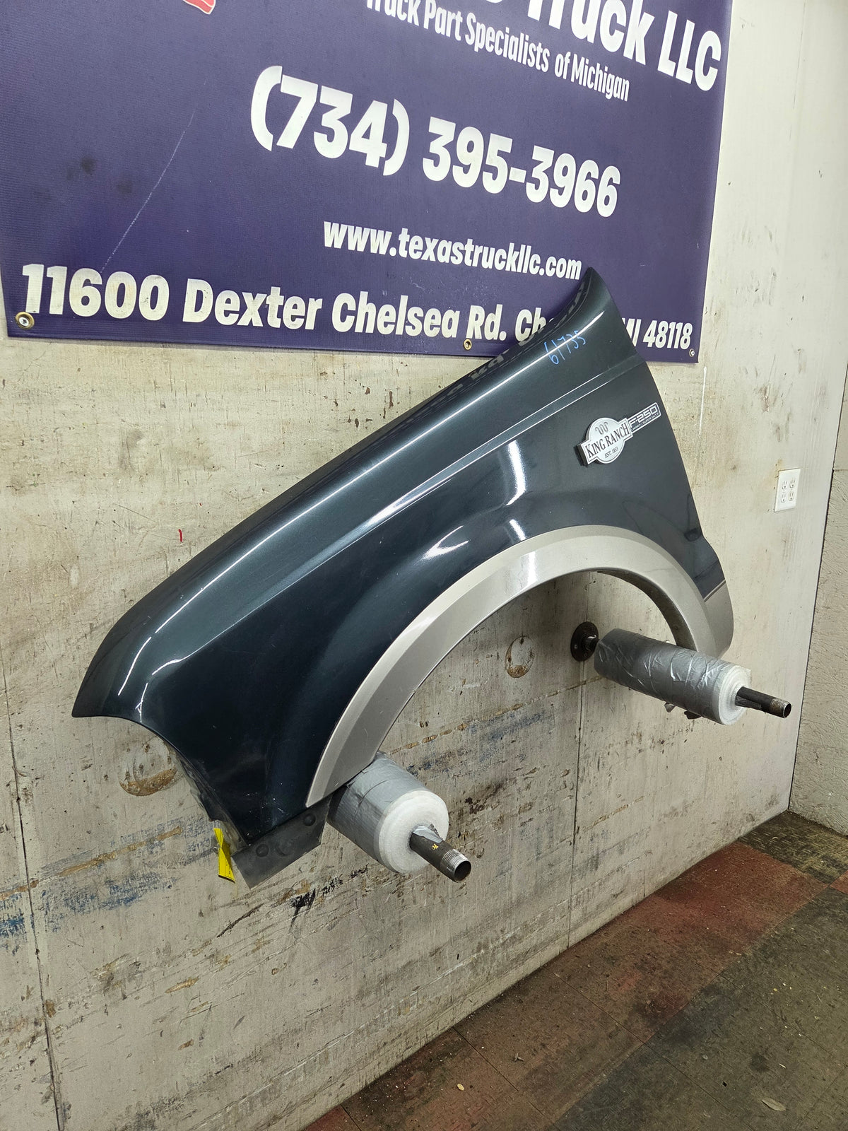 1999-2007 Ford Super Duty LH Driver Side Front Fender F250 F350 F450 F550 Excursion