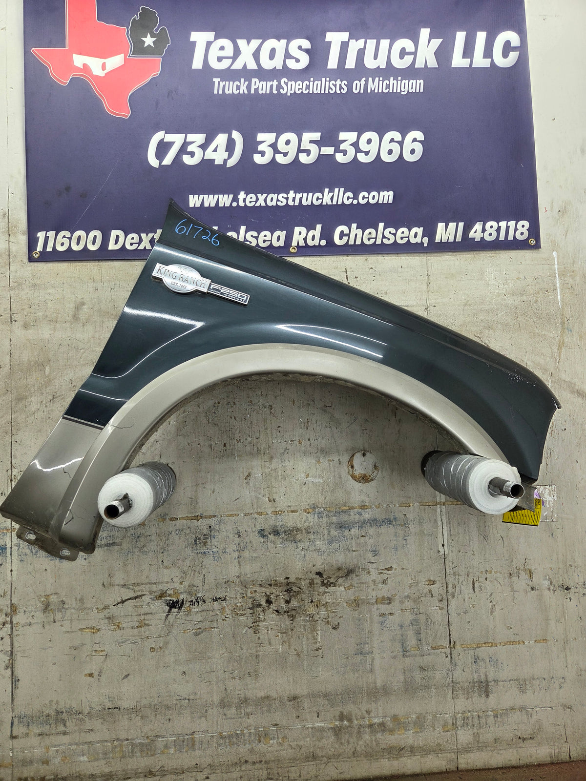 1999-2007 Ford Super Duty RH Passenger Side Front Fender F250 F350 F450 F550 Excursion