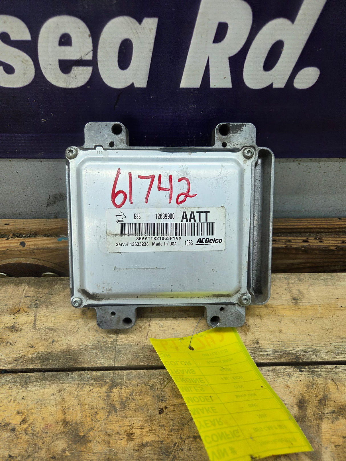 2008 Chevrolet Silverado 1500 4.8L PCM AATT / 12639900