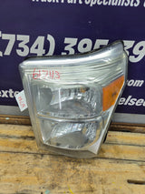 2011-2016 Ford Super Duty F250 F350 F450 F550 LH Driver Side Headlight BC34-13006-A 6.7L Power Stroke 6.2L Gas