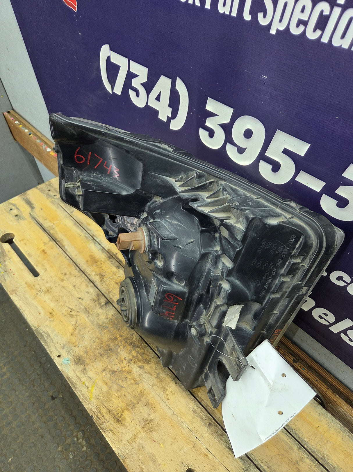 2011-2016 Ford Super Duty F250 F350 F450 F550 LH Driver Side Headlight BC34-13006-A 6.7L Power Stroke 6.2L Gas