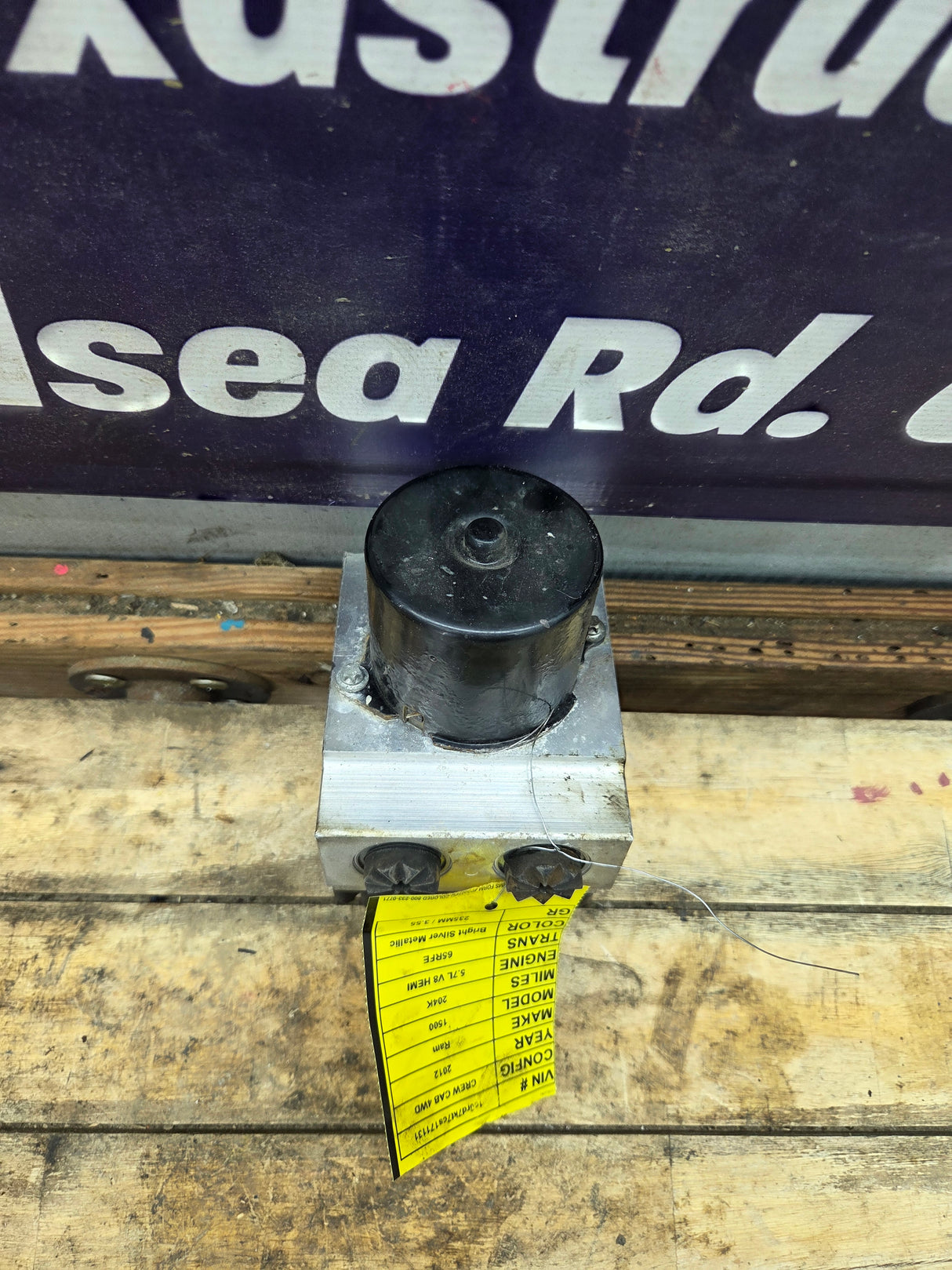 2012 Dodge Ram 1500 ABS Pump Module Control Assembly - P04779842AB