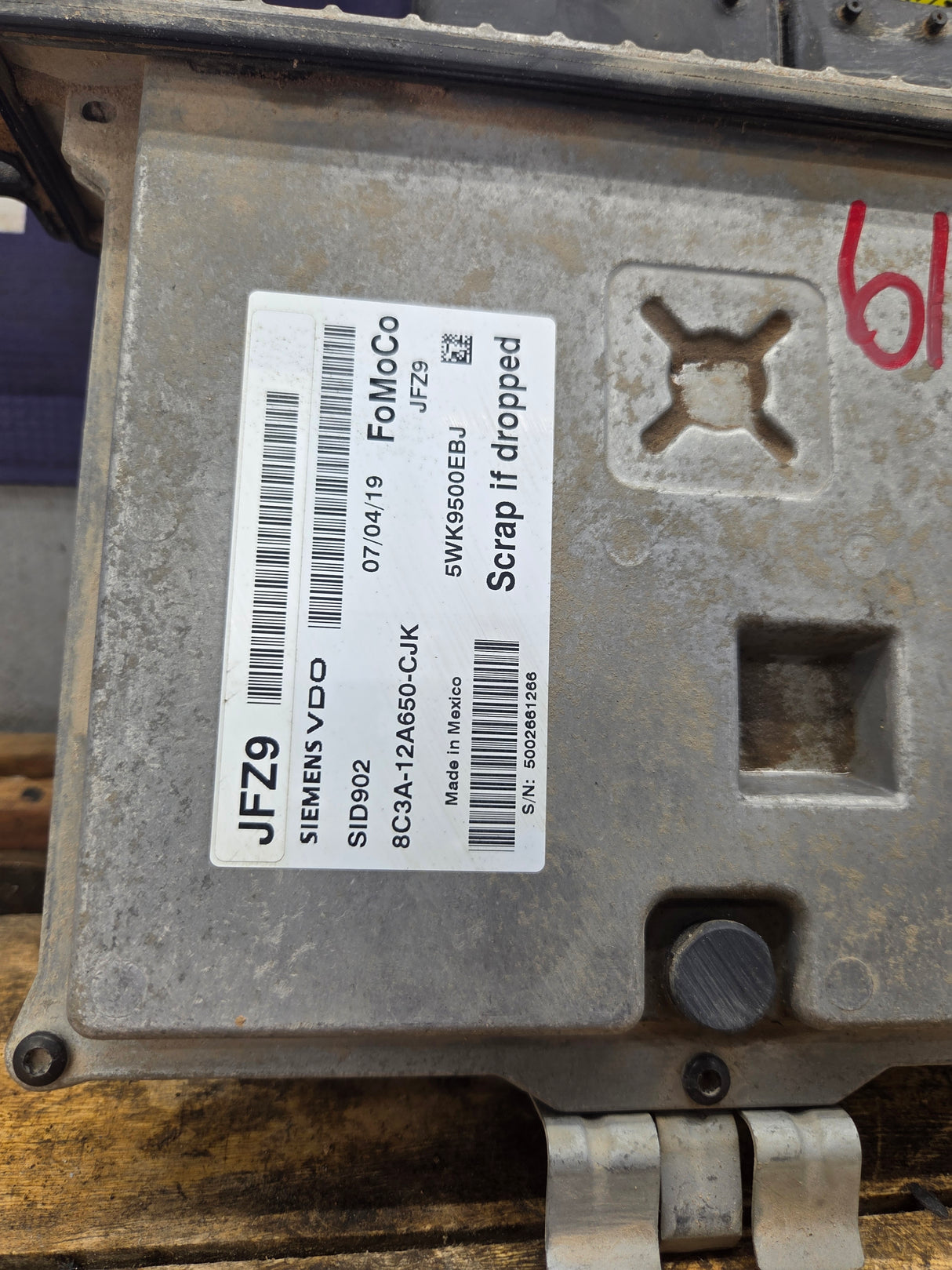 2008 Ford F250 F350 F450 F550 6.4L PCM JFZ9 / 8C3A-12A650-CJK