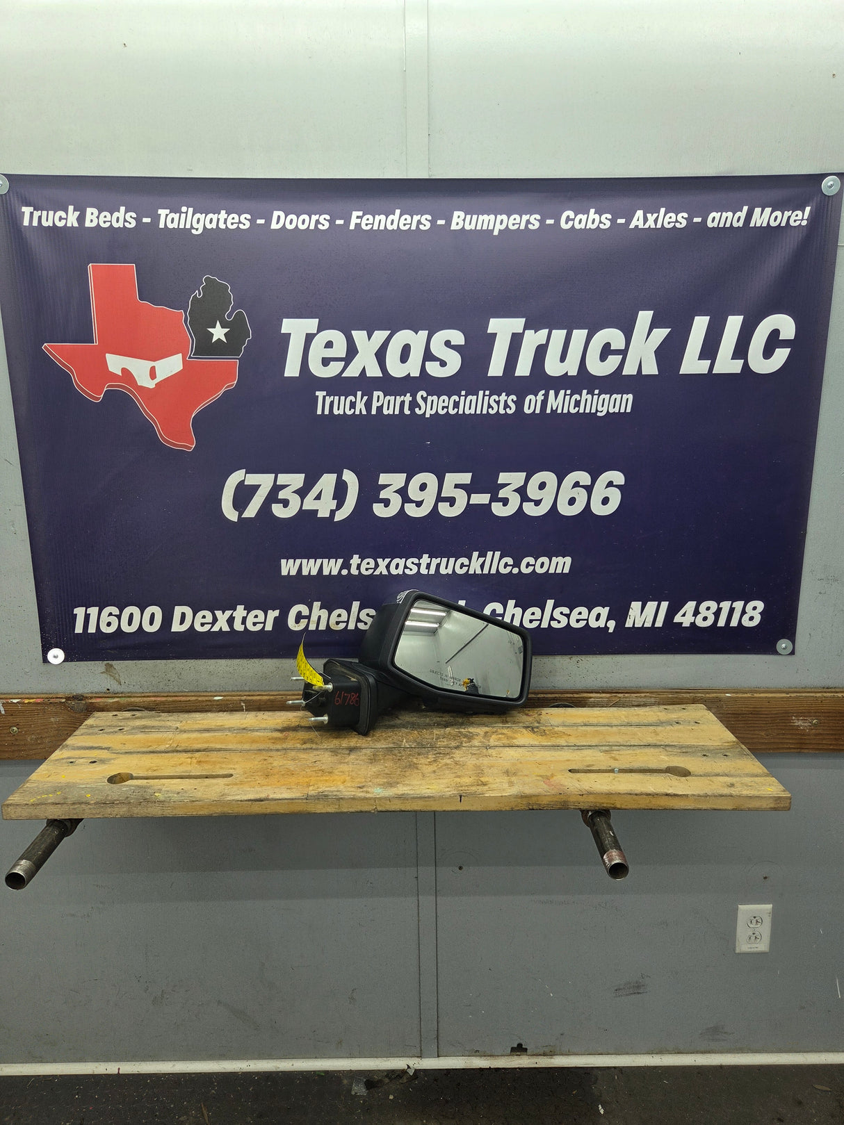 2019-2023 Chevrolet Silverado 1500 RH Power Mirror W/Blind Spot & Camera - 85120771