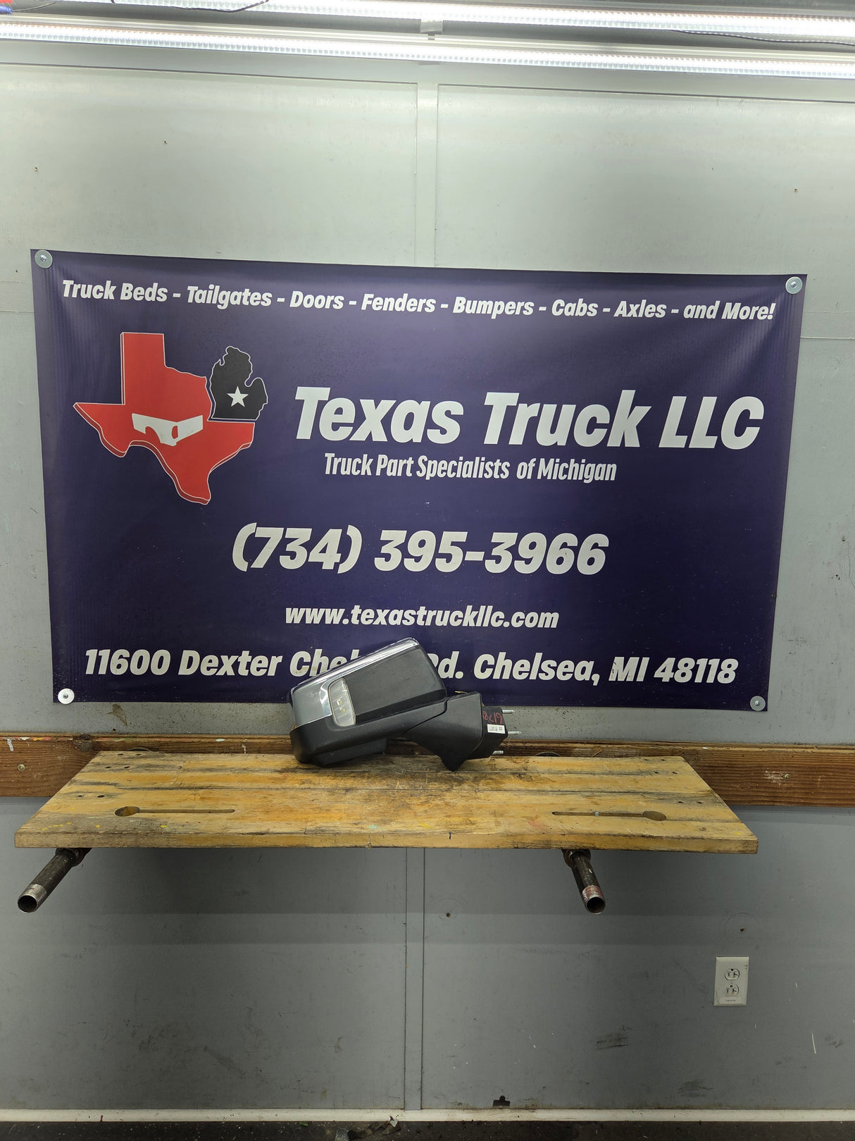 2019-2023 Chevrolet Silverado 1500 RH Power Mirror W/Blind Spot & Camera - 85120771
