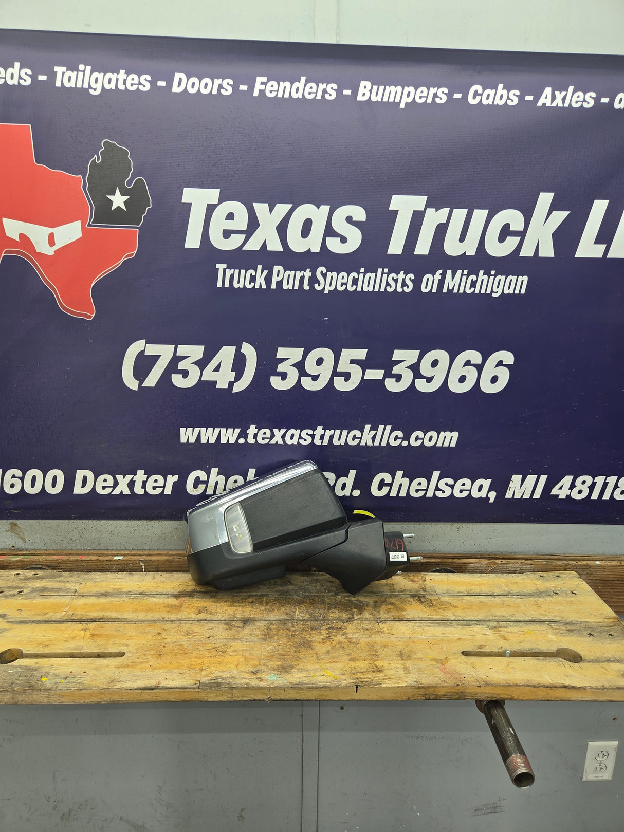 2019-2023 Chevrolet Silverado 1500 RH Power Mirror W/Blind Spot & Camera - 85120771