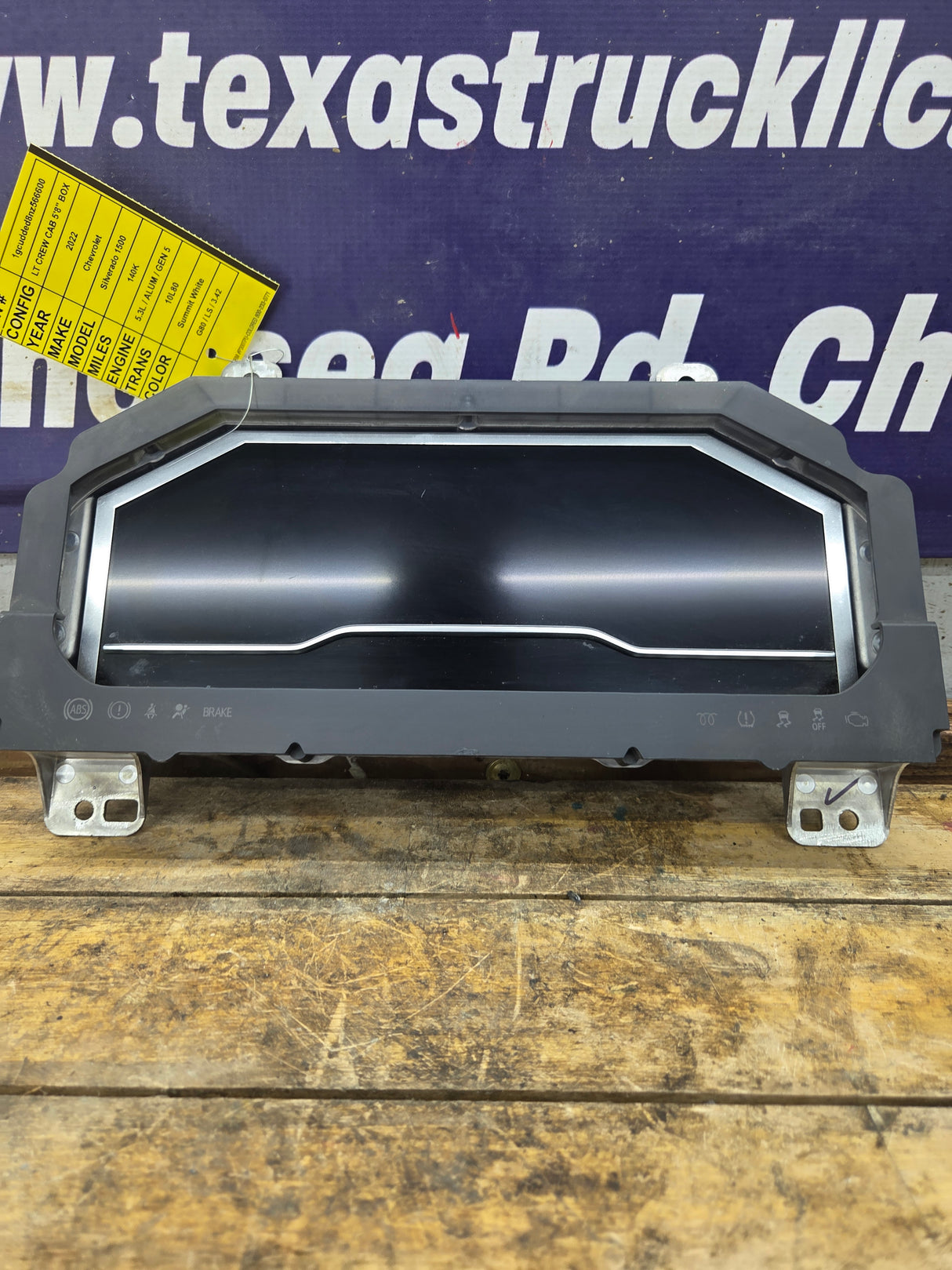 2022-2025 Chevrolet Silverado 1500 Digital Instrument Cluster MPH OEM