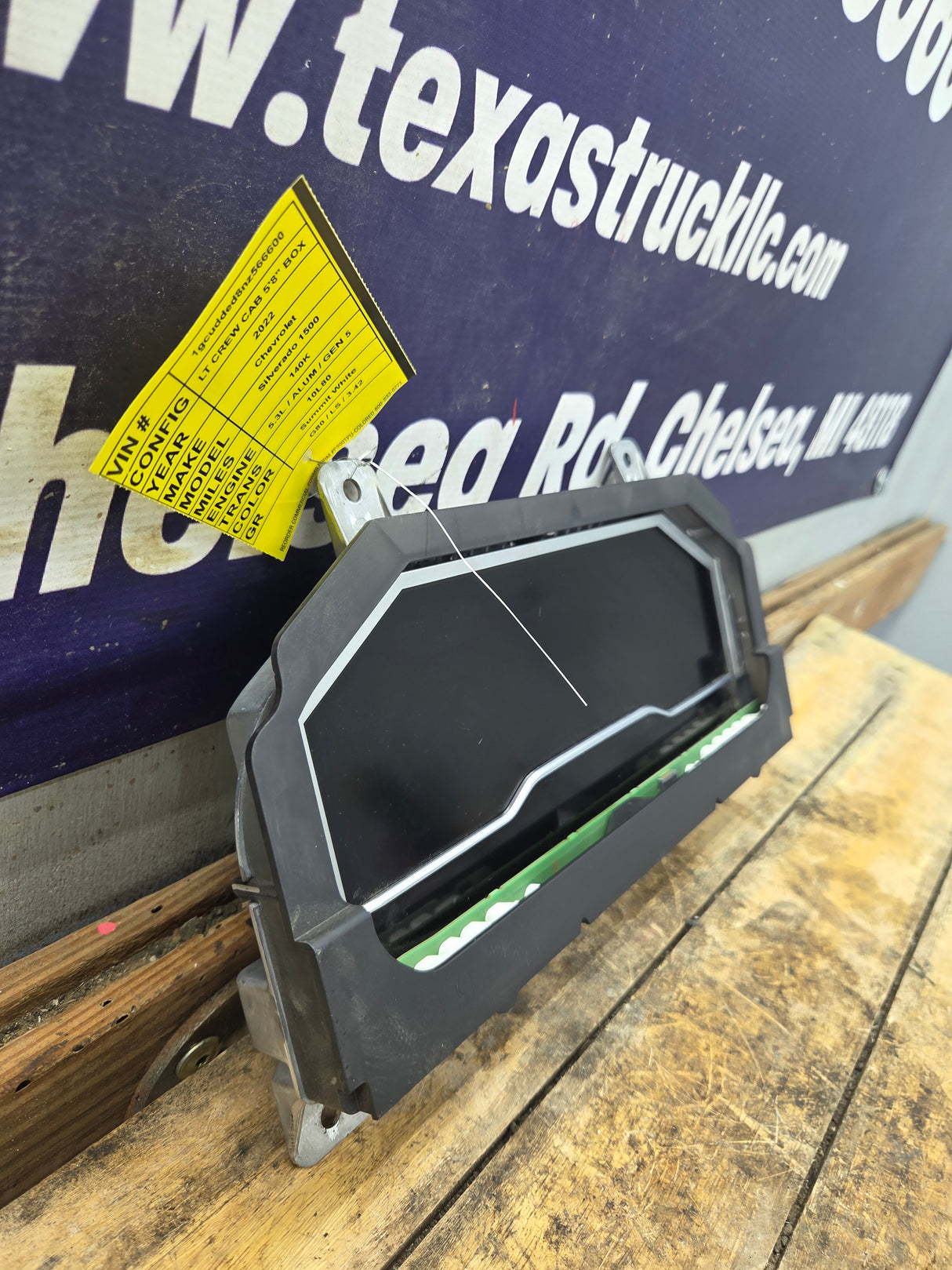 2022-2025 Chevrolet Silverado 1500 Digital Instrument Cluster MPH OEM