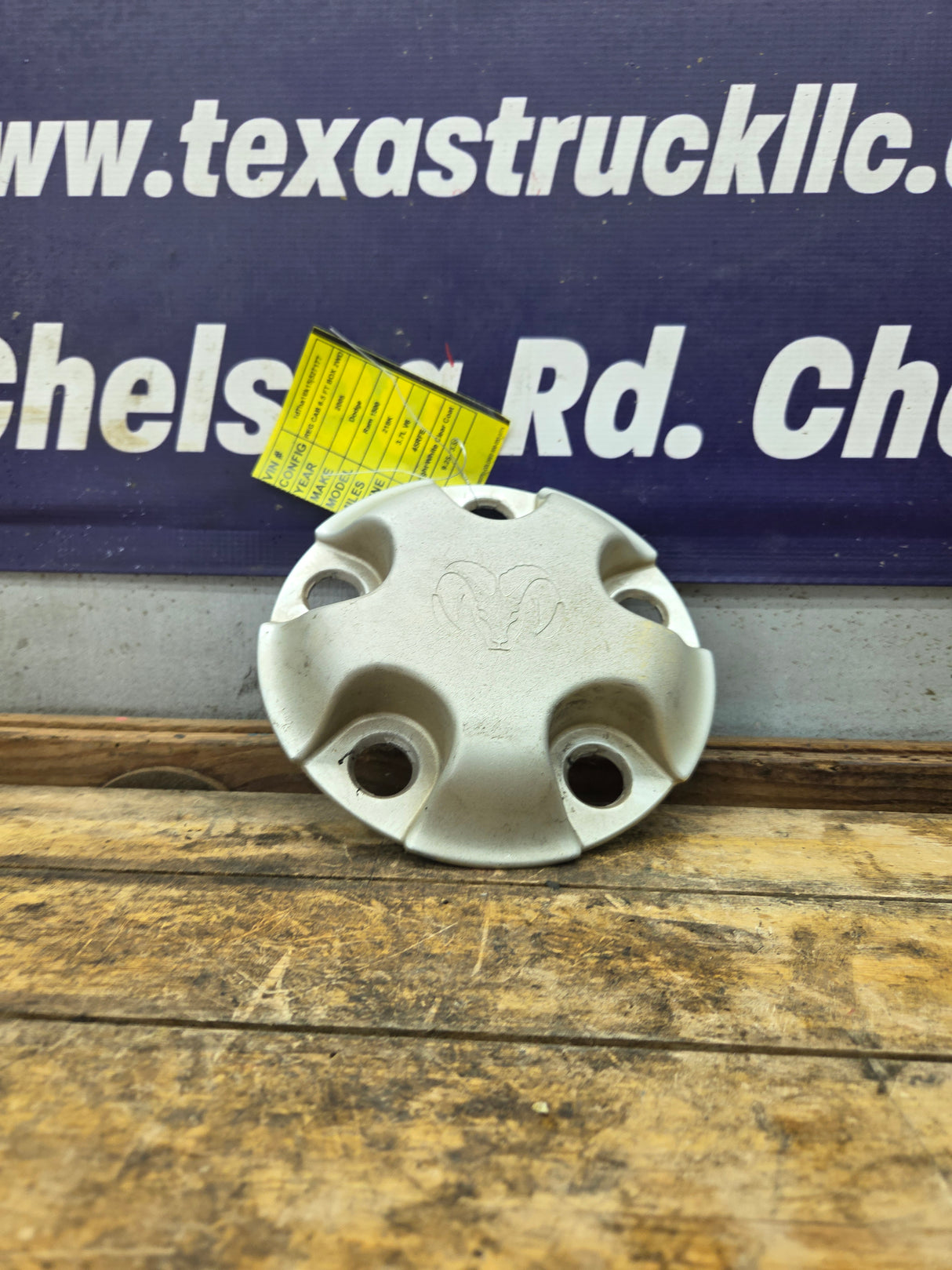 2002-2008 Dodge Ram 1500 OEM Center Wheel Cap Hub Cap 3rd Gen P/N 5845973