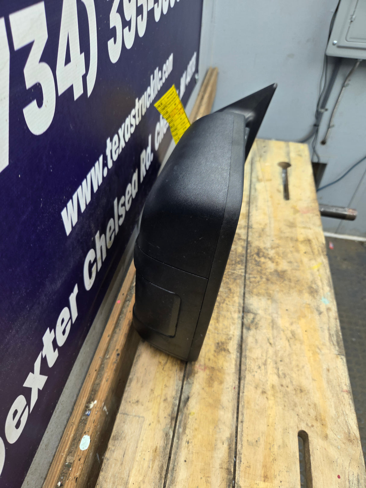 2008-2016 Ford Super Duty F250 F350 F450 F550 LH Driver Side Manual Towing Mirror OEM