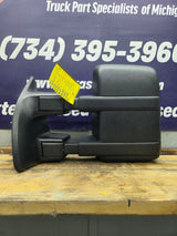 2008-2016 Ford Super Duty F250 F350 F450 F550 LH Driver Side Manual Towing Mirror OEM
