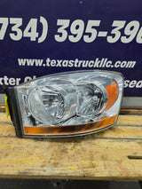 2006-2009 Dodge Ram 1500 2500 3500 LH Driver Side Headlight TYC 20-6748-00