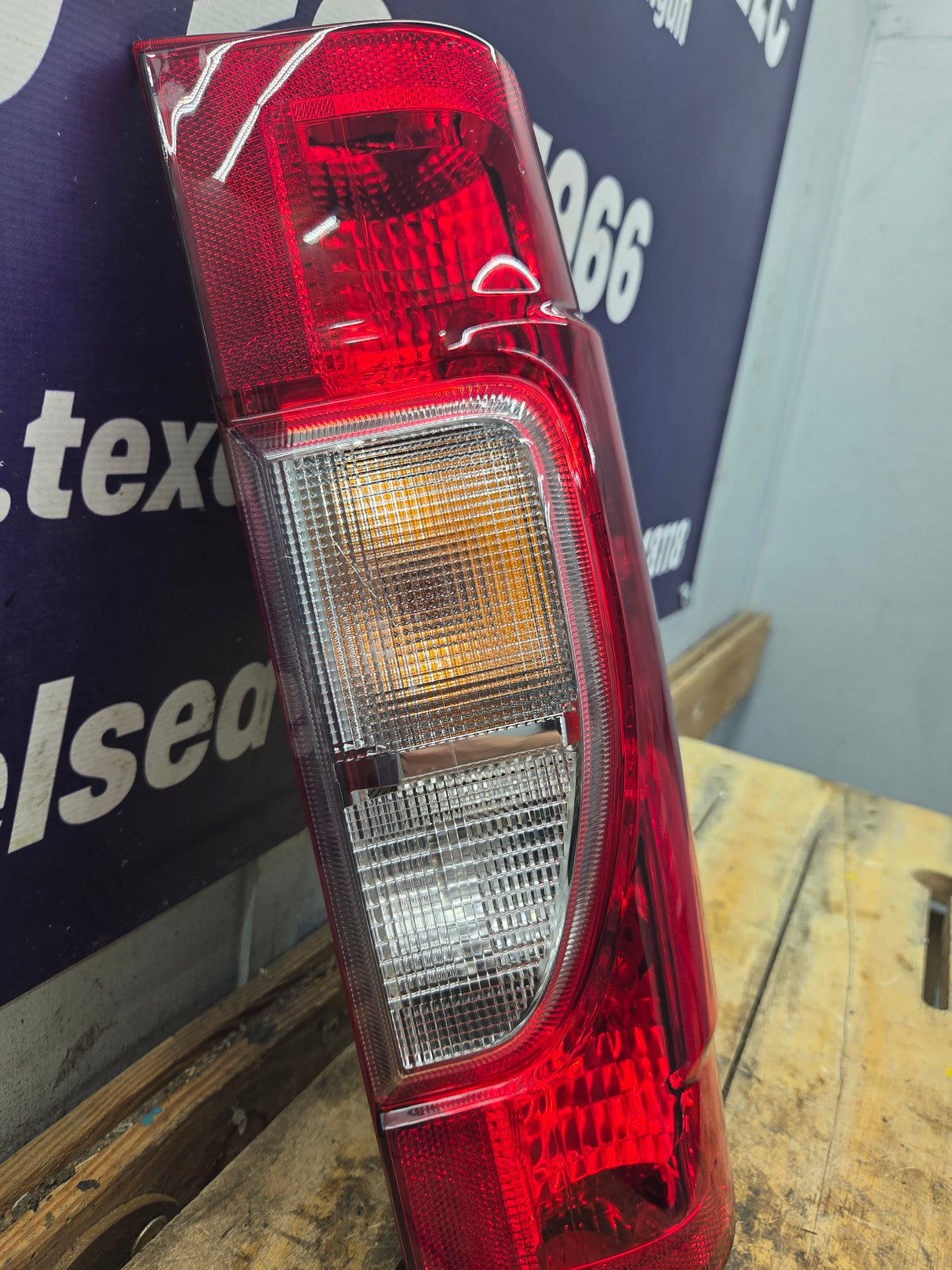 2020-2022 Ford Super Duty Passenger Side Tail Light Halogen LC3B-13B504-AD
