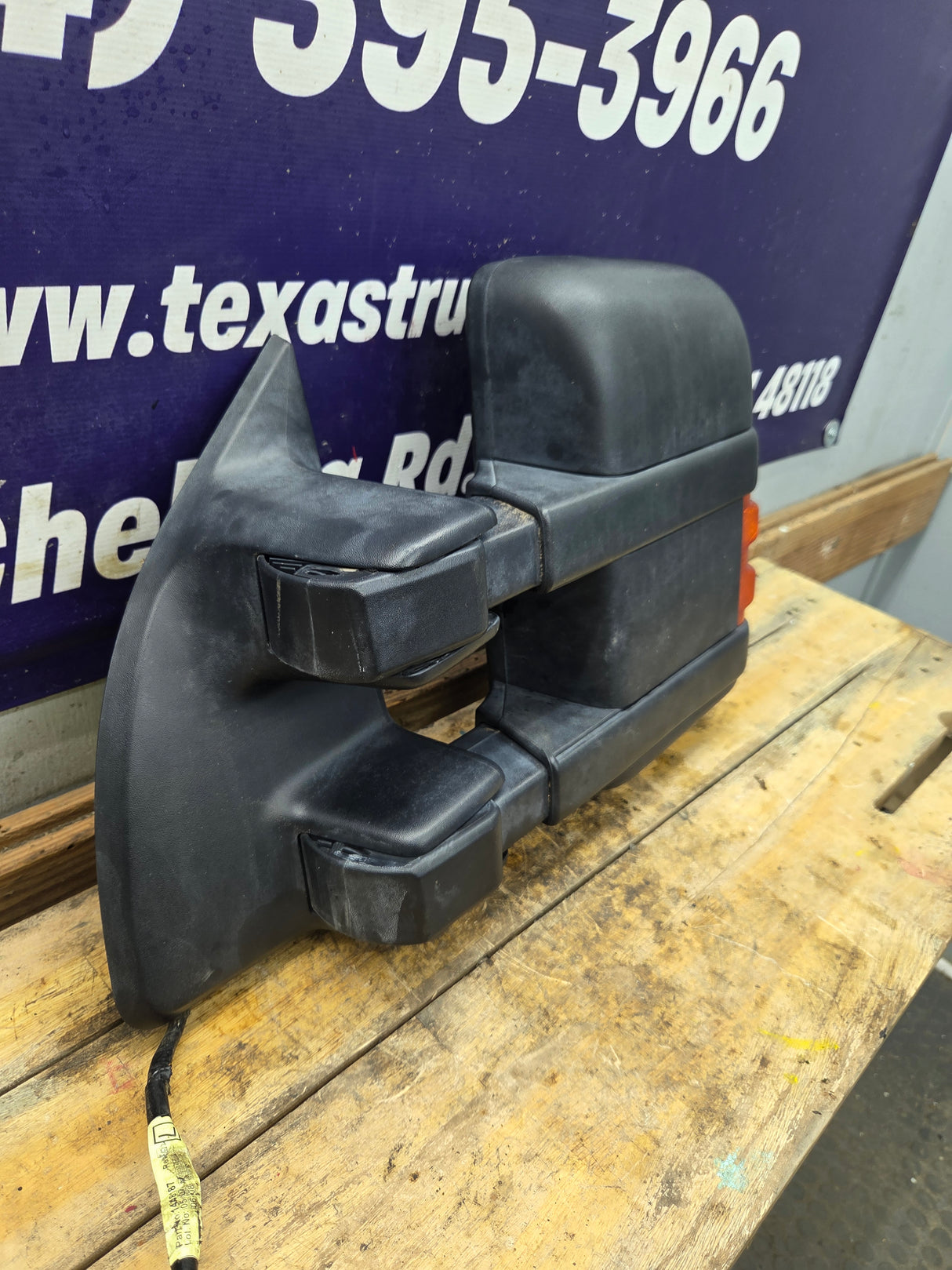 2008-2016 Ford Super Duty F250 F350 F450 F550 LH Driver Side Power Fold & Telescope Heated Towing Mirror OEM
