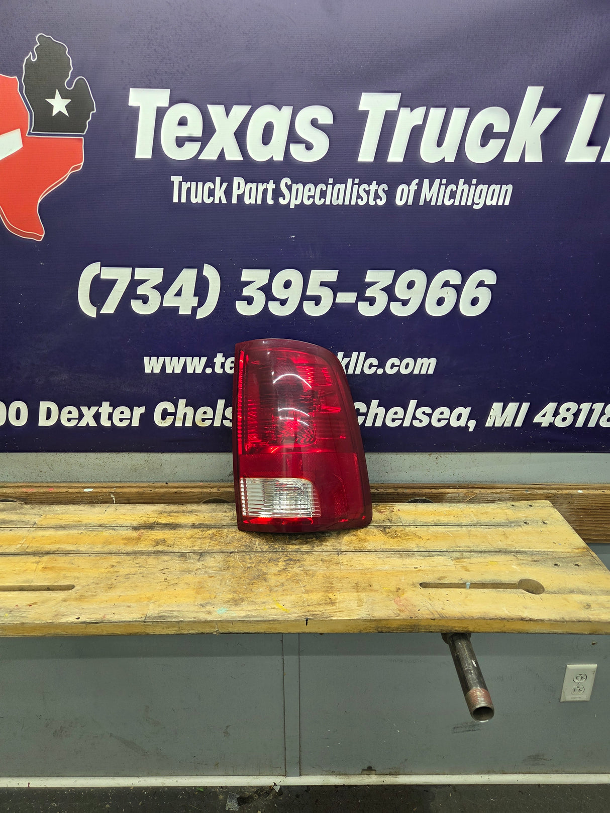 2009-2018 Dodge Ram Passenger Side Tail Light - 55277414AA