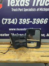 2008-2016 Ford Super Duty F250 F350 F450 F550 RH Passenger Side Power Fold & Telescope Heated Towing Mirror OEM