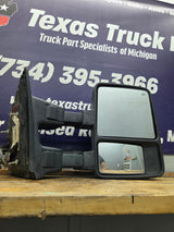 2008-2016 Ford Super Duty F250 F350 F450 F550 RH Passenger Side Power Fold & Telescope Heated Towing Mirror OEM