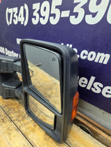 2008-2016 Ford Super Duty F250 F350 F450 F550 RH Passenger Side Power Fold & Telescope Heated Towing Mirror OEM