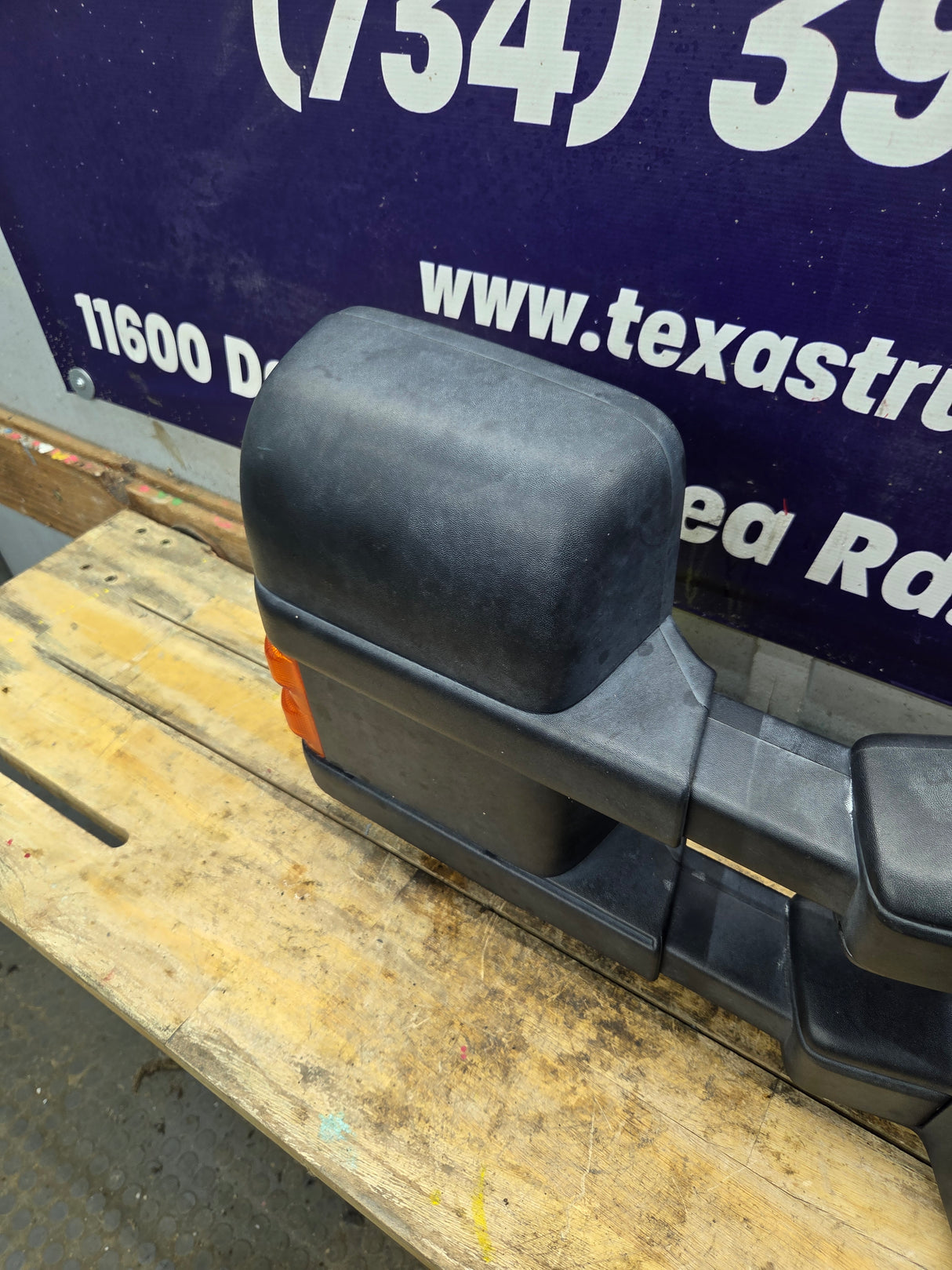 2008-2016 Ford Super Duty F250 F350 F450 F550 RH Passenger Side Power Fold & Telescope Heated Towing Mirror OEM