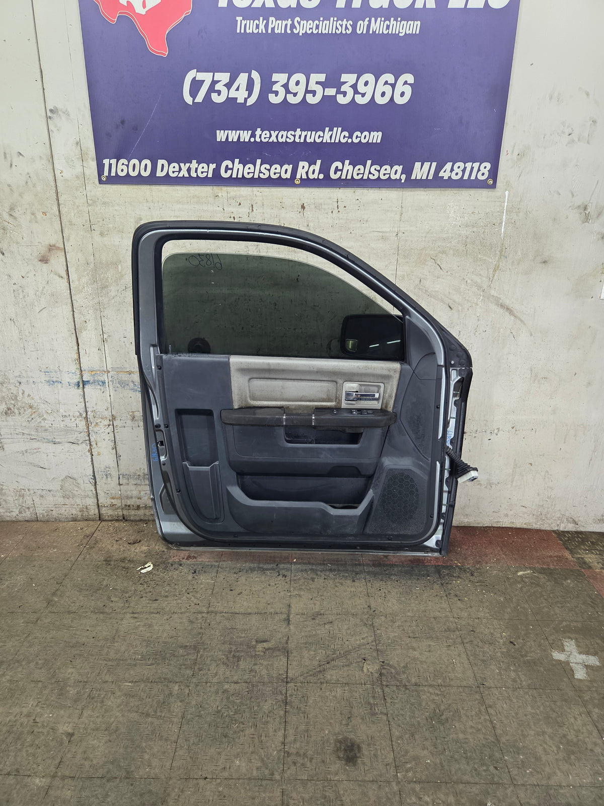 2009-2018 Ram 4th Gen Front Regular Cab Driver Side Door 1500 2500 3500 4500 5500
