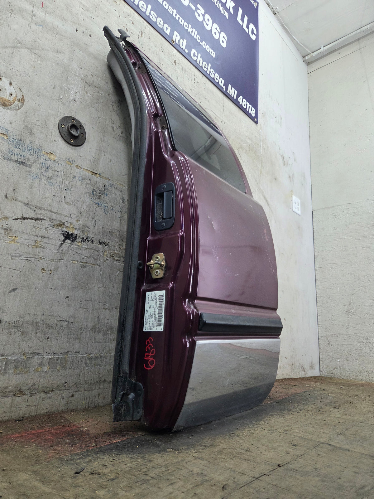 1994-2002 Dodge Ram 2nd Gen LH Driver Side Rear Extended Cab Door 1500 2500 3500