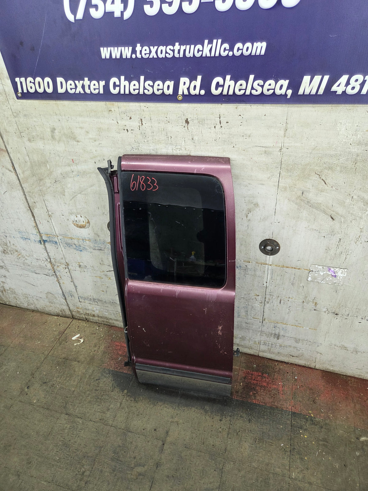 1994-2002 Dodge Ram 2nd Gen LH Driver Side Rear Extended Cab Door 1500 2500 3500