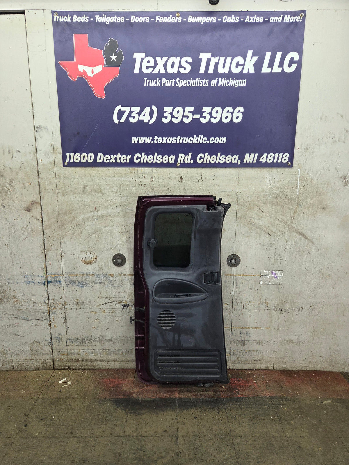 1994-2002 Dodge Ram 2nd Gen LH Driver Side Rear Extended Cab Door 1500 2500 3500