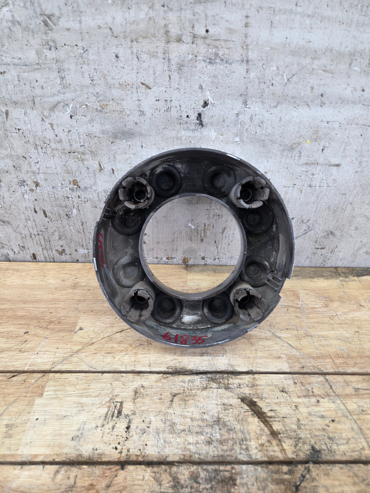 2005-2016 Ford Super Duty Front Hub Cap Center Cap 8 LUG SRW F250 F350 5C34-1A096-LD