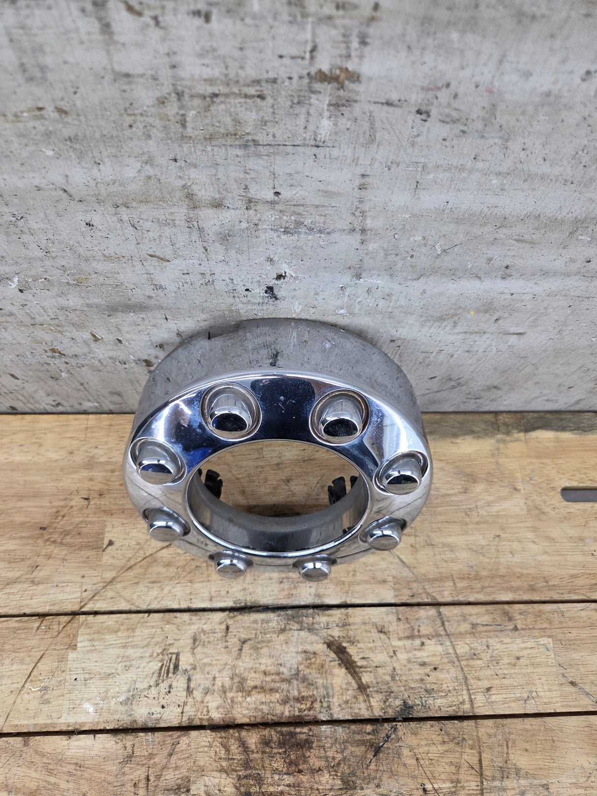 2005-2016 Ford Super Duty Front Hub Cap Center Cap 8 LUG SRW F250 F350 5C34-1A096-LD