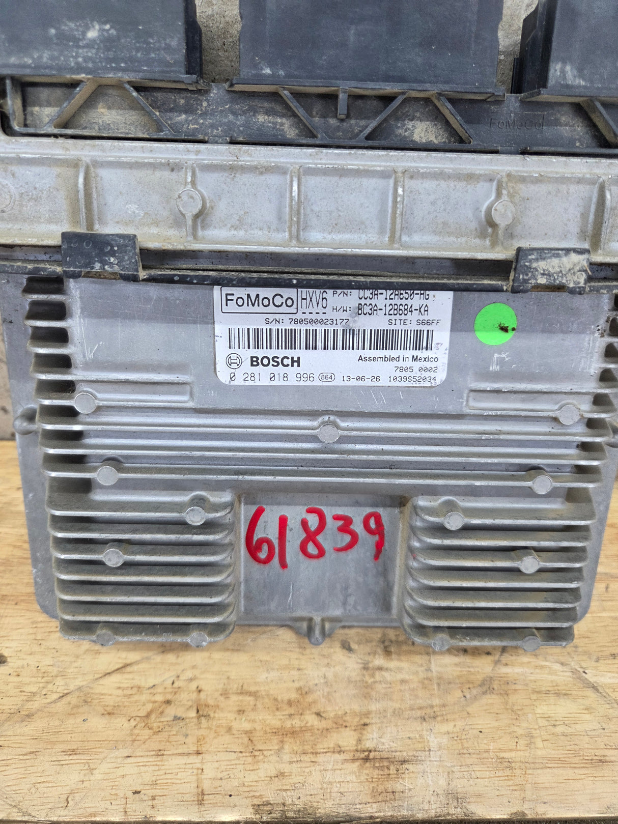 2012 Ford F450 F550 6.7L PCM HXV6 / CC3A-12A650-AKB
