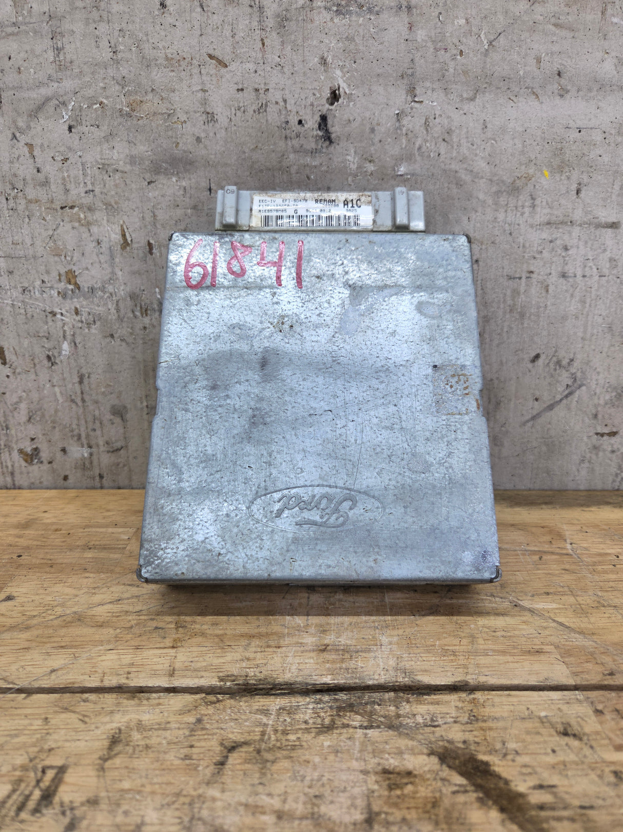 1990-1991 Ford F150 5.0L AT PCM A1C / F1TF-12A650-TA