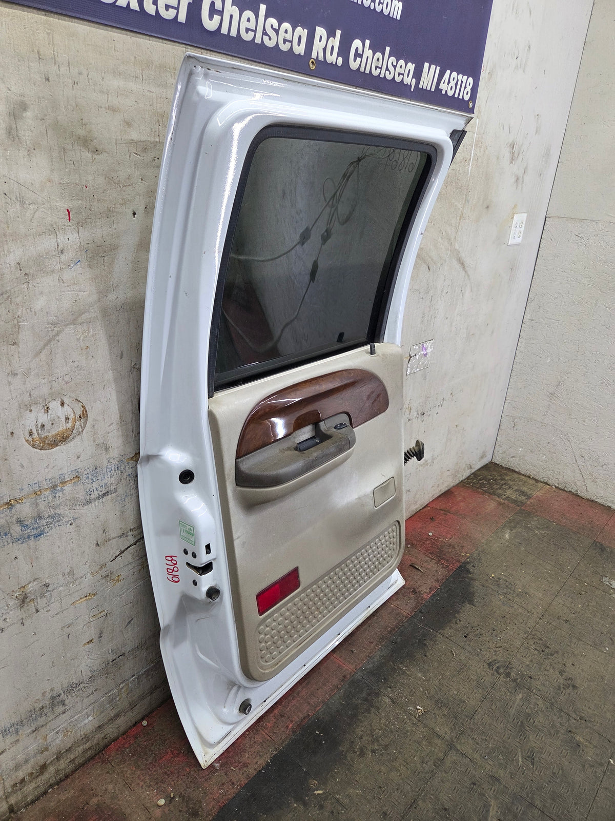 1999-2007 Ford Super Duty LH Driver Side Rear Crew Cab Door F250 F350 F450 F550