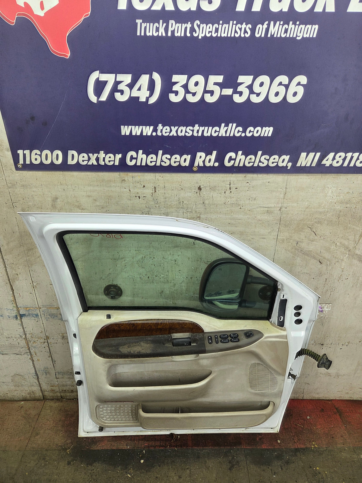 1999-2007 Ford Super Duty LH Driver Side Front Door F250 F350 F450 F550