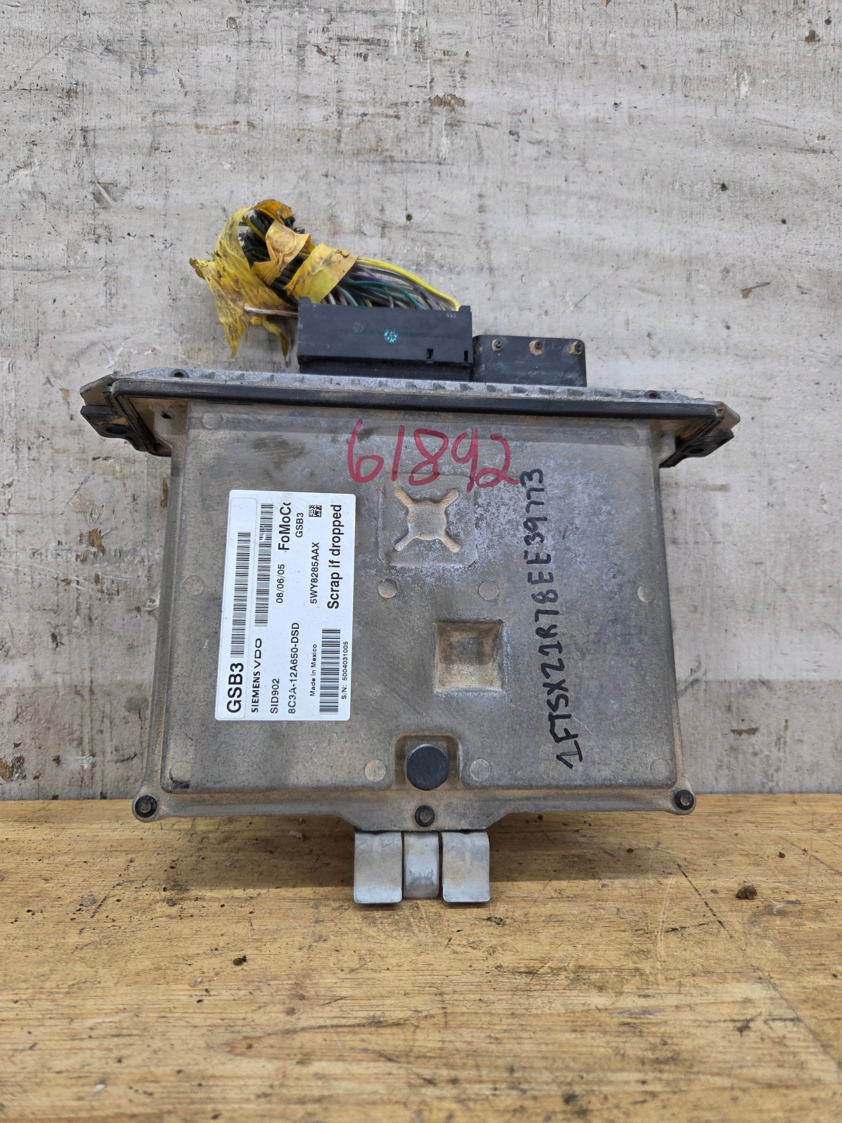 2008 Ford F250 F350 F450 F550 6.4L PCM GSB3 / 8C3A-12A650-DSD