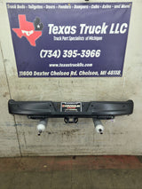 2021-2023 Ford F150 Rear Bumper With Parking Aid Sensors - Black