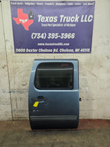 2007-2013 Chevrolet Silverado / GMC Sierra 1500 2500 3500 HD Crew Cab RH Passenger Rear Door