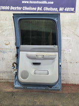 2007-2013 Chevrolet Silverado / GMC Sierra 1500 2500 3500 HD Crew Cab RH Passenger Rear Door