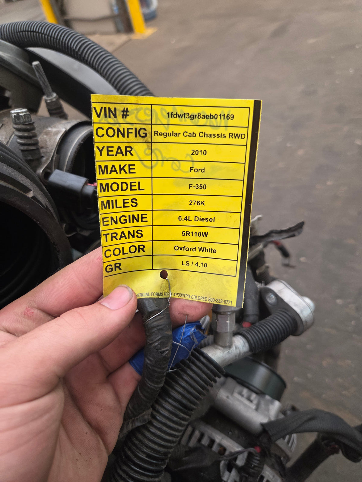2008-2010 6.4L Power Stroke Diesel CORE Engine Ford Super Duty
