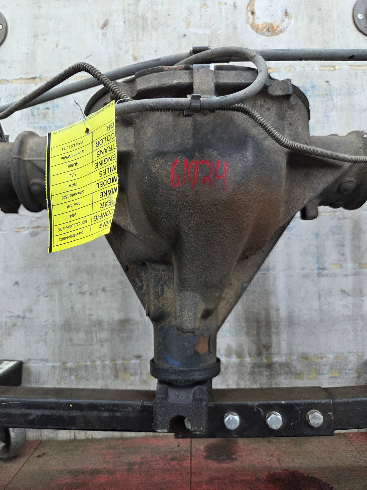 1999-2006 Chevrolet Silverado GMC Sierra 1500 3.73 Rear Axle