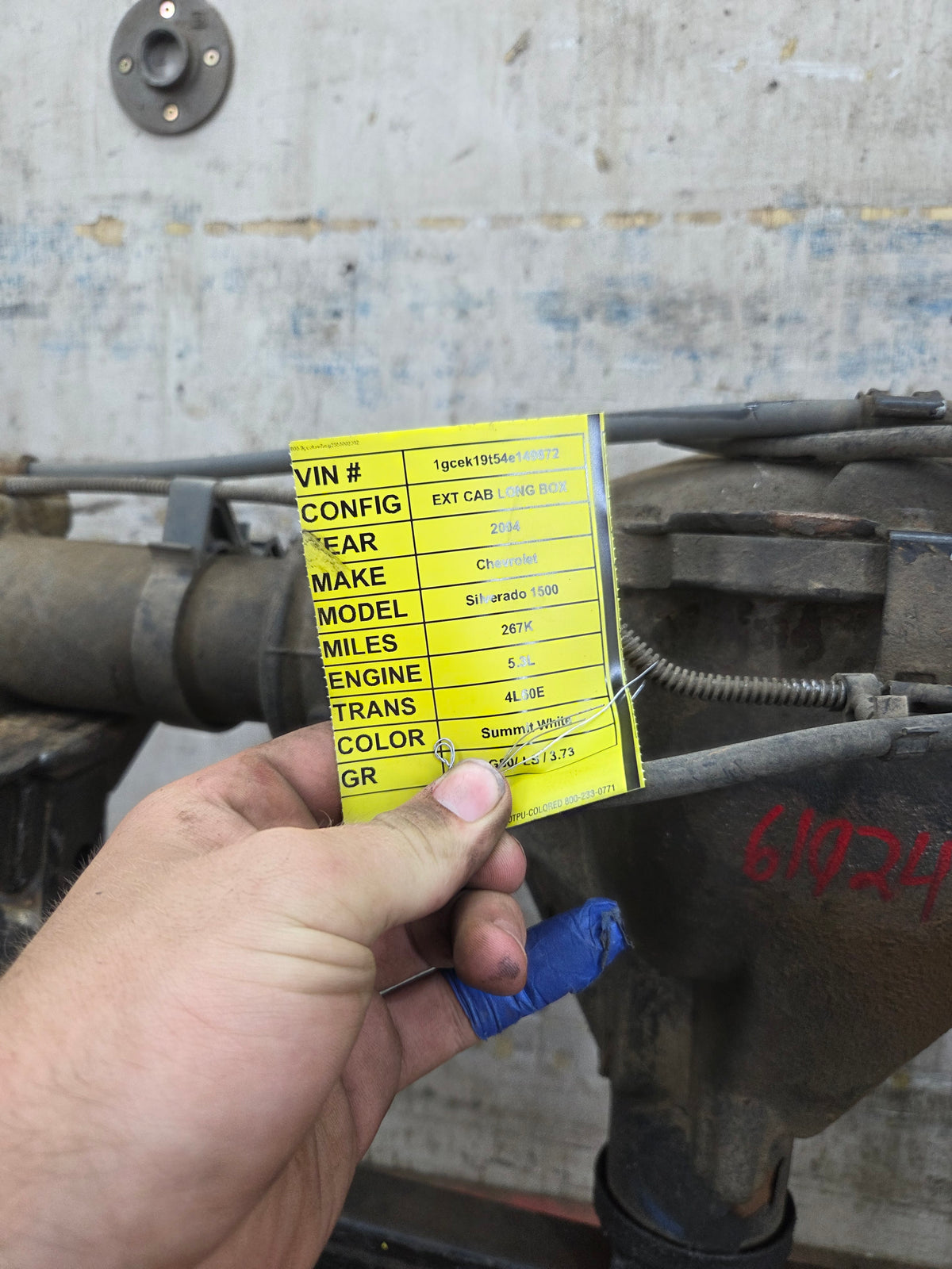 1999-2006 Chevrolet Silverado GMC Sierra 1500 3.73 Rear Axle