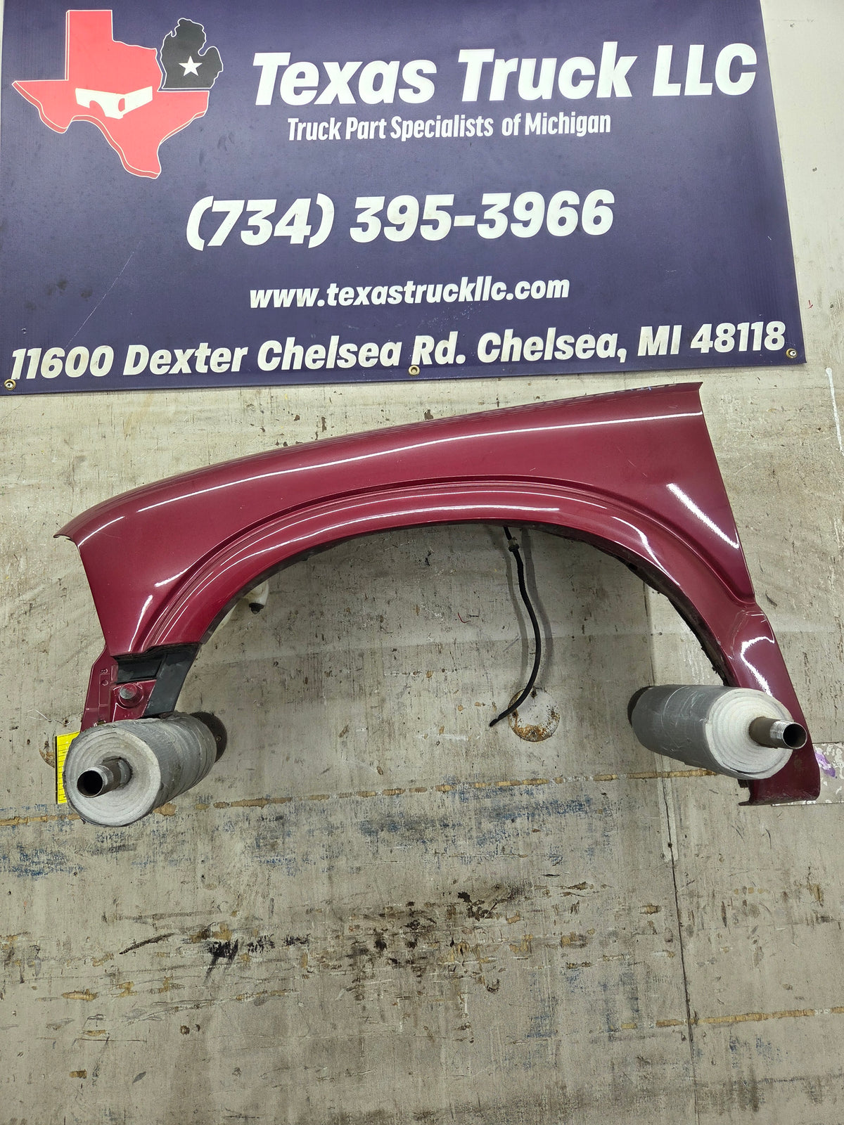 1994-2004 Chevrolet / GMC S10 Sonoma Blazer Left Hand Driver Side Front Fender