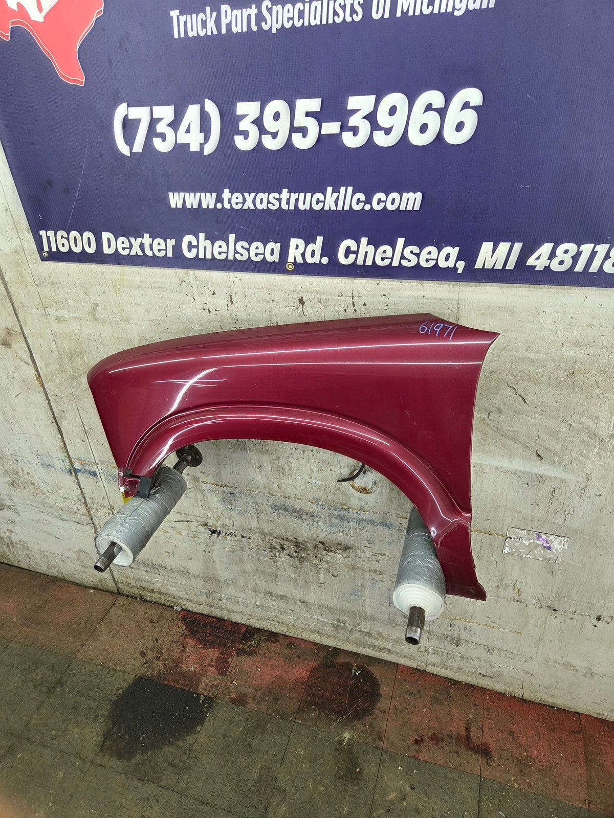 1994-2004 Chevrolet / GMC S10 Sonoma Blazer Left Hand Driver Side Front Fender